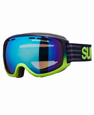 Superdry Pinnacle Snow Férfi Szemüveg Sárga/Sötétkék | QGOMX7059